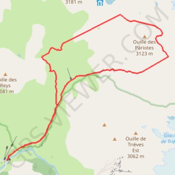 Itinéraire Refuge du Carro par le col des Patriotes, distance, dénivelé, altitude, carte, profil, trace GPS