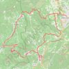 Itinéraire Entre Ventoux et Dentelles - Malaucène, distance, dénivelé, altitude, carte, profil, trace GPS