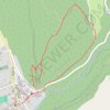 Itinéraire Vierge de Chateland, distance, dénivelé, altitude, carte, profil, trace GPS