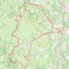 Itinéraire Tour de l'Aubrac - Termes, distance, dénivelé, altitude, carte, profil, trace GPS