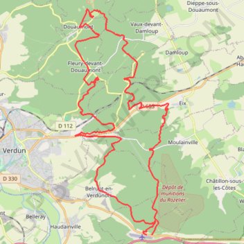 Itinéraire Rando de la Beholle, distance, dénivelé, altitude, carte, profil, trace GPS
