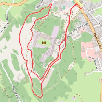 Itinéraire Le Tour du Fort des Rousses - Les Rousses, distance, dénivelé, altitude, carte, profil, trace GPS