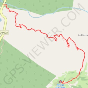 Itinéraire Vieil Esclangon (Montée), distance, dénivelé, altitude, carte, profil, trace GPS
