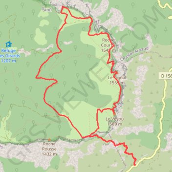 Itinéraire La boucle des 3 becs depuis la Chaudière, distance, dénivelé, altitude, carte, profil, trace GPS