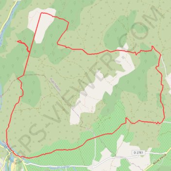 Itinéraire Le plateau de Montcalmès, distance, dénivelé, altitude, carte, profil, trace GPS