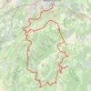 Itinéraire Le château de Cléron - Doubs, distance, dénivelé, altitude, carte, profil, trace GPS