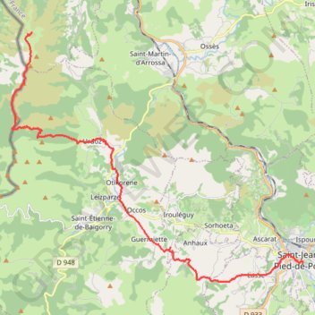 Itinéraire Traversée des Pyrénées - Étape 04, distance, dénivelé, altitude, carte, profil, trace GPS