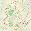 Itinéraire Le circuit des Oratoires - Morbecque, distance, dénivelé, altitude, carte, profil, trace GPS