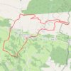Itinéraire Belbèze V2 d11 D320, distance, dénivelé, altitude, carte, profil, trace GPS