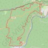 Itinéraire Révin - Les Bois Bryas - Ri d'Alyse et d'Oignies, distance, dénivelé, altitude, carte, profil, trace GPS