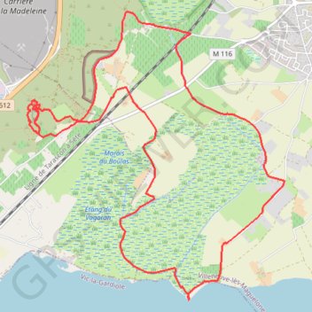 Itinéraire Creux de la Miège, distance, dénivelé, altitude, carte, profil, trace GPS