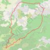 Itinéraire Les perdrix - Alairac, distance, dénivelé, altitude, carte, profil, trace GPS