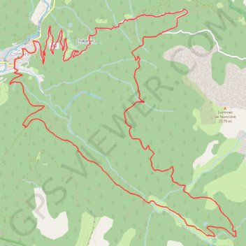Itinéraire La Traversée des Baussées, distance, dénivelé, altitude, carte, profil, trace GPS