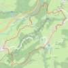 Itinéraire La Porte du Lion - Thiézac, distance, dénivelé, altitude, carte, profil, trace GPS