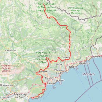 Itinéraire ACBz2, distance, dénivelé, altitude, carte, profil, trace GPS