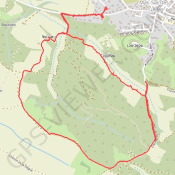 Itinéraire Chemin de la Tour, distance, dénivelé, altitude, carte, profil, trace GPS