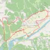 Itinéraire Calviac, distance, dénivelé, altitude, carte, profil, trace GPS