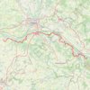 Itinéraire GR3 De Souzay-Champigny à La Pommeraye (Maine-et-Loire), distance, dénivelé, altitude, carte, profil, trace GPS