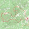 Itinéraire Le Barroux par la Roque Alric en boucle, distance, dénivelé, altitude, carte, profil, trace GPS