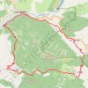 Itinéraire Castellane - Le tour de Destourbes, distance, dénivelé, altitude, carte, profil, trace GPS