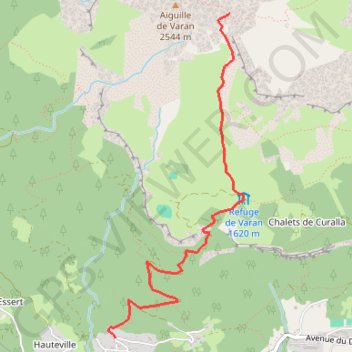 Itinéraire Col de Barmerousse, distance, dénivelé, altitude, carte, profil, trace GPS