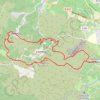 Itinéraire 2021-01-06 16:52:32, distance, dénivelé, altitude, carte, profil, trace GPS