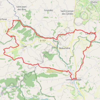 Itinéraire 1 - Rando_2026_39km SPOI, distance, dénivelé, altitude, carte, profil, trace GPS