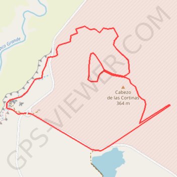 Itinéraire Petite boucle dans le désert des Bardenas, distance, dénivelé, altitude, carte, profil, trace GPS