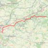 Itinéraire Reuil/Crécy, distance, dénivelé, altitude, carte, profil, trace GPS