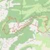 Itinéraire Circuit du Peu et de la Grotte - Doubs, distance, dénivelé, altitude, carte, profil, trace GPS