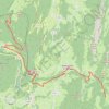 Itinéraire chambery-annecy-5-jours (2), distance, dénivelé, altitude, carte, profil, trace GPS