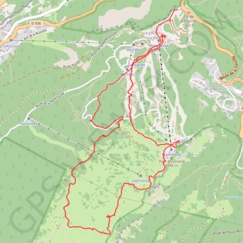 Itinéraire Col de la Faucille - Mont Rond, distance, dénivelé, altitude, carte, profil, trace GPS