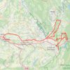 Itinéraire CDA 2024 fictif + réel v0, distance, dénivelé, altitude, carte, profil, trace GPS