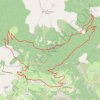 Itinéraire Puy Sanières - Mont Guillaume, distance, dénivelé, altitude, carte, profil, trace GPS