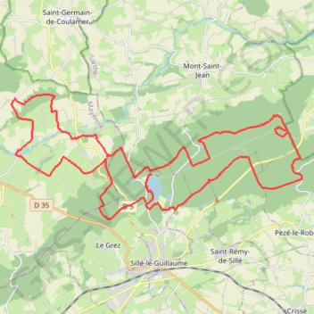 Itinéraire La Ronde du Saut du Cerf, distance, dénivelé, altitude, carte, profil, trace GPS