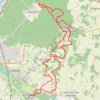 Itinéraire Conflans-sur-Loing, distance, dénivelé, altitude, carte, profil, trace GPS