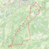 Itinéraire Le Mont Poupet, distance, dénivelé, altitude, carte, profil, trace GPS