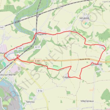 Itinéraire Le vallon de Chaton, distance, dénivelé, altitude, carte, profil, trace GPS