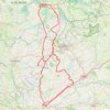Itinéraire téléthon les motos de Franck 2025, distance, dénivelé, altitude, carte, profil, trace GPS