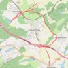 Itinéraire Puttelange-farschviller par champs, distance, dénivelé, altitude, carte, profil, trace GPS