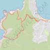 Itinéraire Migini - Campomoro, distance, dénivelé, altitude, carte, profil, trace GPS