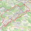 Itinéraire Boucle Forbach Sarrebruck et retour par Gersweiler, distance, dénivelé, altitude, carte, profil, trace GPS