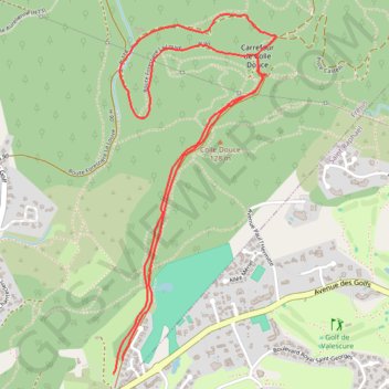 Itinéraire L'Esterel, distance, dénivelé, altitude, carte, profil, trace GPS