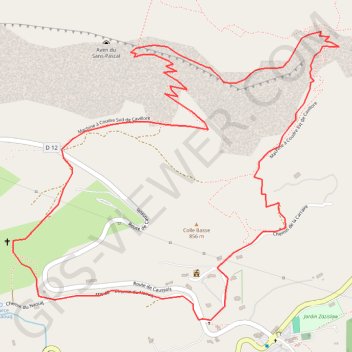 Itinéraire Tour de Cavillore, distance, dénivelé, altitude, carte, profil, trace GPS