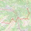 Itinéraire Samoëns - Samance, distance, dénivelé, altitude, carte, profil, trace GPS