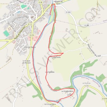 Itinéraire Course Solidaire pour Anima, distance, dénivelé, altitude, carte, profil, trace GPS