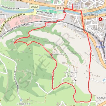 Itinéraire L' Aiguille du Pressoir, distance, dénivelé, altitude, carte, profil, trace GPS