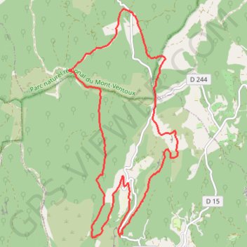 Itinéraire Circuit de la Senancole, distance, dénivelé, altitude, carte, profil, trace GPS