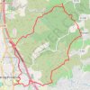 Itinéraire Salon - Aurons - Salon, distance, dénivelé, altitude, carte, profil, trace GPS