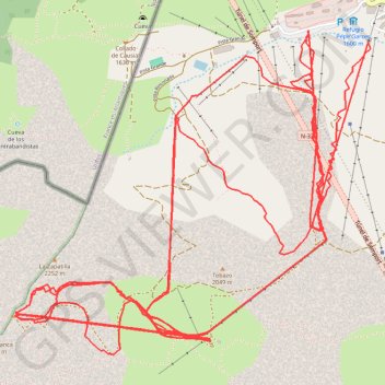 Itinéraire Journée de ski à Candanchu, distance, dénivelé, altitude, carte, profil, trace GPS